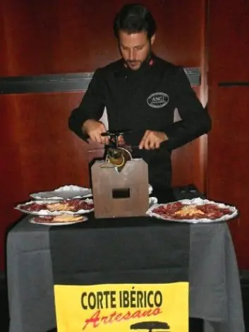 Cortador de jamn en Madrid