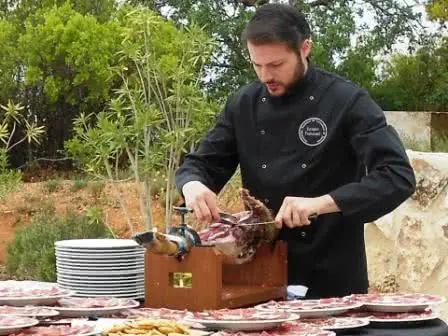 Cortador de jamn en Madrid