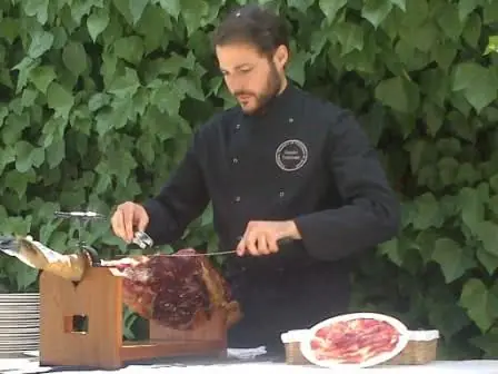 Cortador de jamn en Madrid