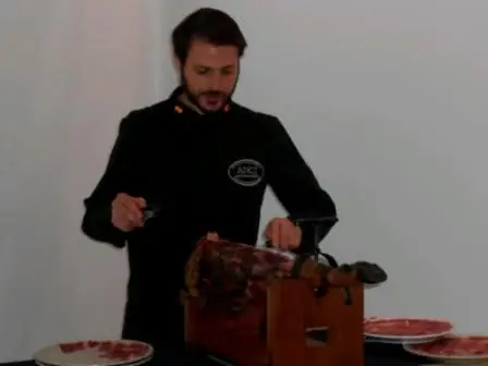 Cortador de jamn en Madrid