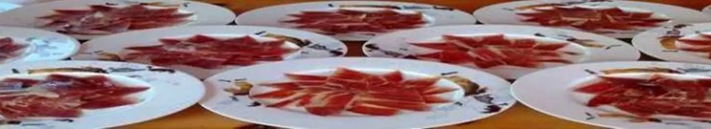 Platos de jamon iberico